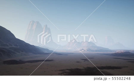 Rocky Desert Landscape 55502248