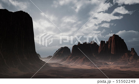 Rock Formations in the Nevada Desert Rock Formations in the Nevada Desert 55502249
