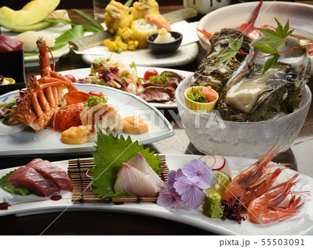 和食 コース料理 イメージ 55503091