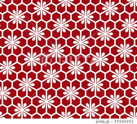 Flower geometric pattern. Seamless background. 55504352