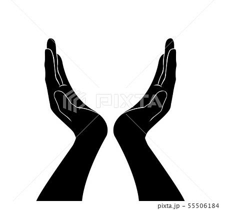 hand holding vector , pray for hand holding vector , pray for 55506184
