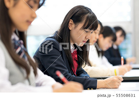 高校生、試験、受験 55508631