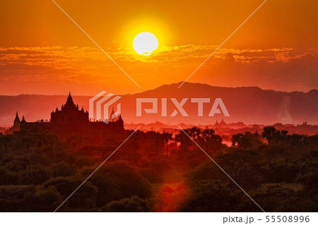 Temples of Bagan in the Mandalay Region of Burma, Temples of Bagan in the Mandalay Region of Burma, 55508996