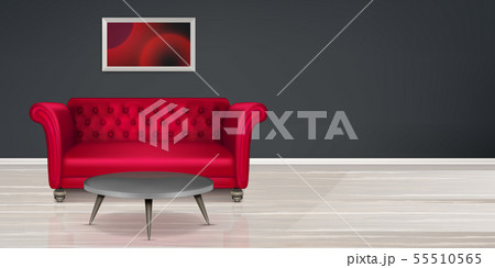 Red couch, sofa modern dwelling interior design Red couch, sofa modern dwelling interior design 55510565