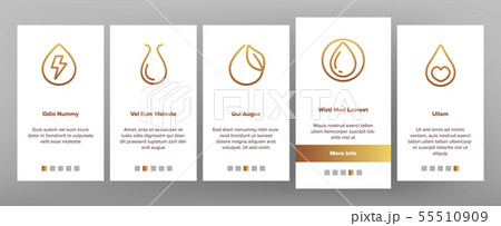 Water Drop Vector Onboarding 55510909