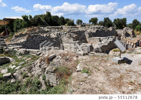 トロイ遺跡 55512678