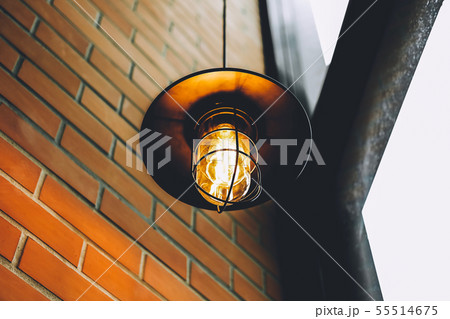 Vintage LED edison lamp or Incandescent light bulb Vintage LED edison lamp or Incandescent light bulb 55514675