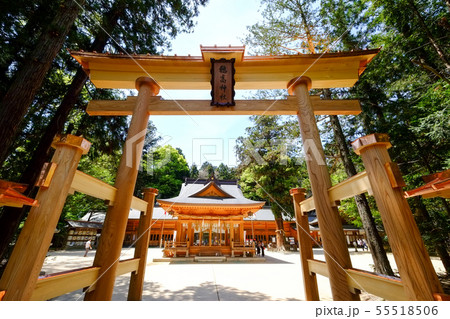 穂高神社　鳥居建て替え 55518506