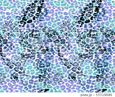 Traditional Indian paisley pattern 55519686