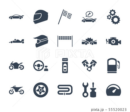 Esport and video game design icon set 55520023