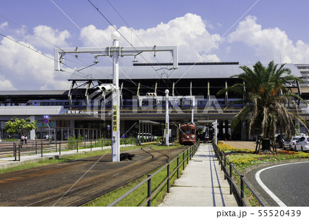 JR高知駅　南口　とさでん交通桟橋線　高知駅前駅　高知県高知市 55520439