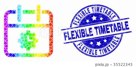 Vector Bright Pixel Calendar Time Options Icon and Distress Flexible Timetable Watermark Vector Bright Pixel Calendar Time Options Icon and Distress Flexible Timetable Watermark 55522345