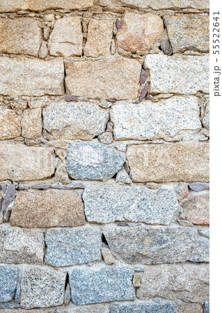 Texture of an irregular stone wall. Background. Texture of an irregular stone wall. Background. 55522641