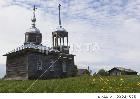 Church Ilii of the Prophet in a village 55524059