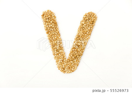 炒り胡麻のアルファベット V 炒り胡麻のアルファベット V 55526973