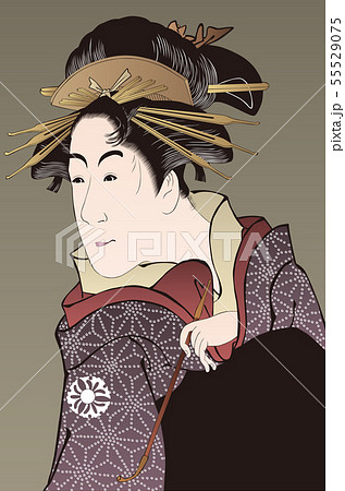 浮世絵　女性　その45 55529075