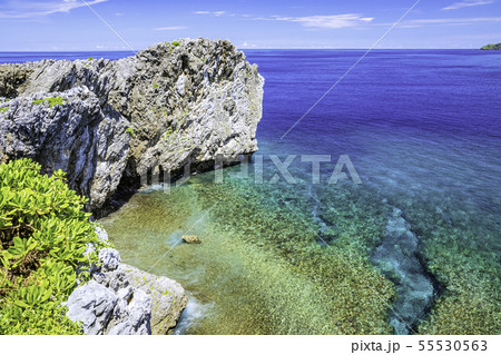 沖縄本島最北端の絶景 辺戸岬 55530563