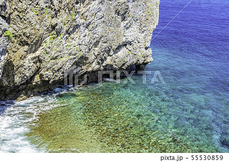 沖縄本島最北端の絶景 辺戸岬 55530859