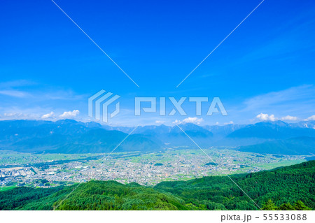 鷹狩山展望台からの眺め （夏） 55533088