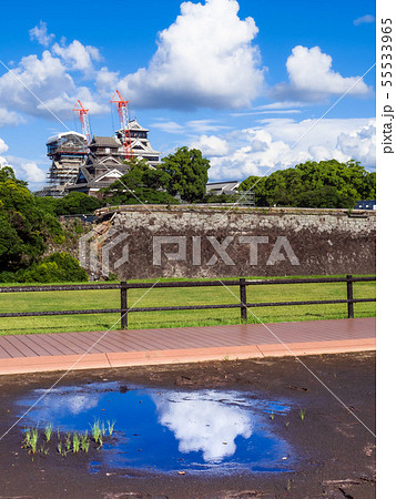二の丸から見る熊本城天守閣 二の丸から見る熊本城天守閣 55533965