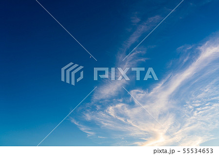 夕空　夏　ゴールデンアワー 55534653