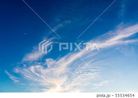 夕空　夏　ゴールデンアワー 55534654