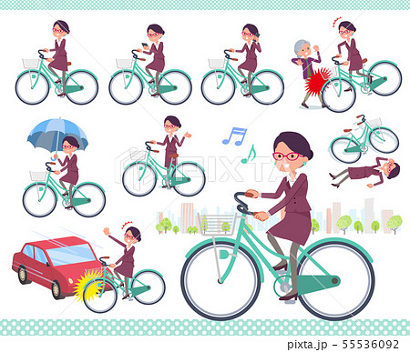 flat type glasses office women_city cycle flat type glasses office women_city cycle 55536092