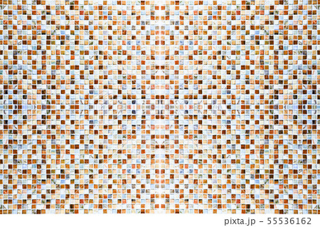 Vintage colorful tiles mosaic background Vintage colorful tiles mosaic background 55536162
