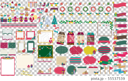 Christmas frame material set 55537539