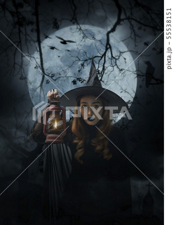 Halloween mystery concept Halloween mystery concept 55538151