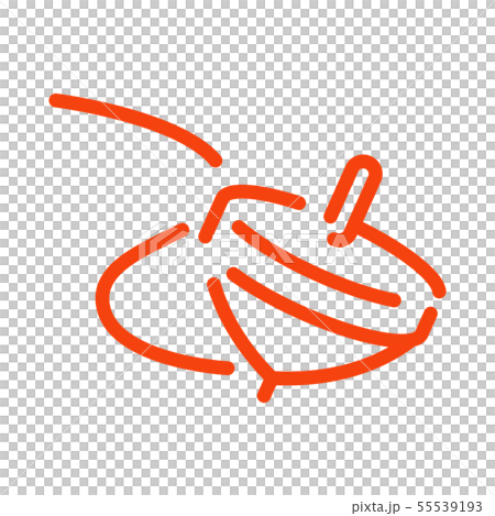 コマ：正月イラスト、アイコン、年賀状用 55539193