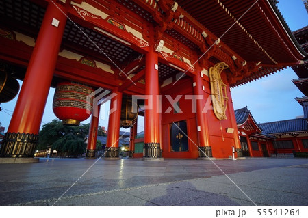 早朝の宝蔵門 早朝の宝蔵門 55541264