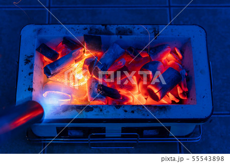 角型七輪と備長炭_炭火焼・バーベキュー・焼鳥・焼肉 角型七輪と備長炭_炭火焼・バーベキュー・焼鳥・焼肉 55543898