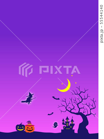 ハロウィン素材 ハロウィン素材 55544140
