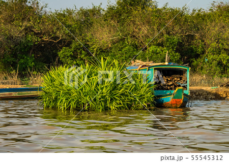 Floating village, Cambodia, Tonle Sap, Koh Rong 55545312