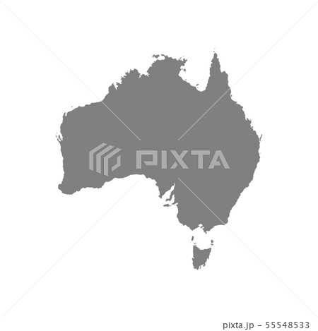 Australia vector map 55548533