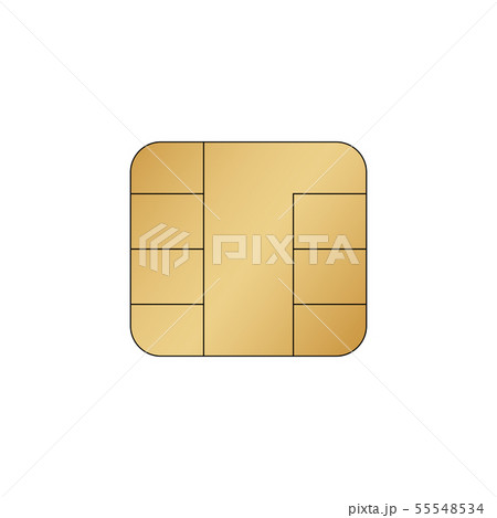 Sim card chip 55548534