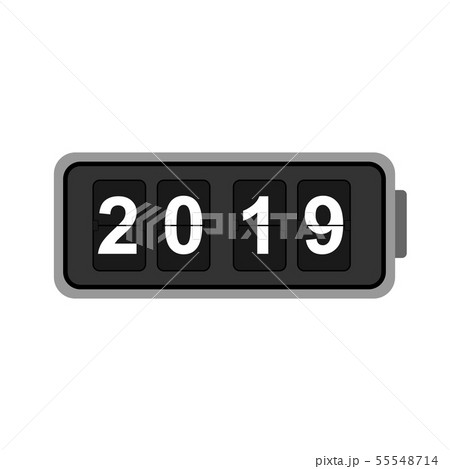 Flip clock 2019 year Flip clock 2019 year 55548714