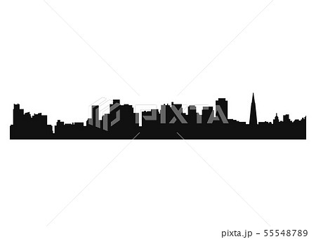 City landscape silhouette City landscape silhouette 55548789