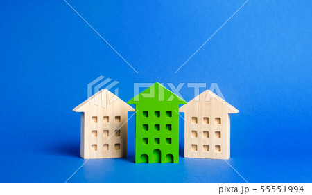 Green residential building stands out among  55551994