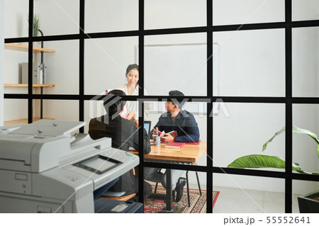 People working at office People working at office 55552641