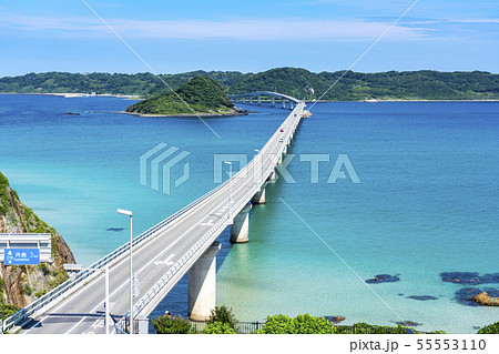 山口県下関市 角島大橋 山口県下関市 角島大橋 55553110