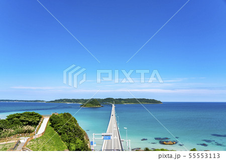 山口県下関市 角島大橋 山口県下関市 角島大橋 55553113