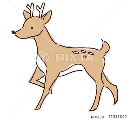 動物の壁紙 綺麗な鹿 イラスト 簡単