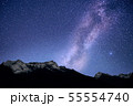 The Milky Way galaxy over the Himalayas. Nepal, Everest region 55554740