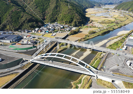 須崎港付近の新荘川上空から 須崎港付近の新荘川上空から 55558049