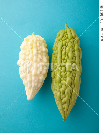 白いゴーヤの写真素材