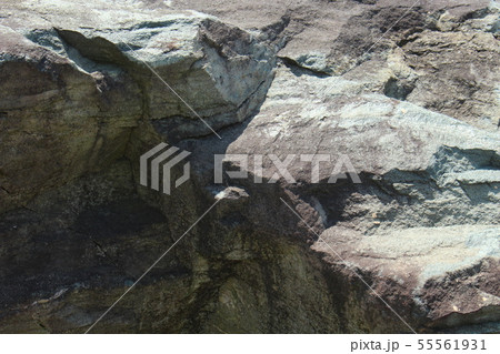 荒い岩肌 55561931