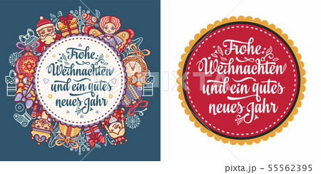 German Christmas and New year.  55562395