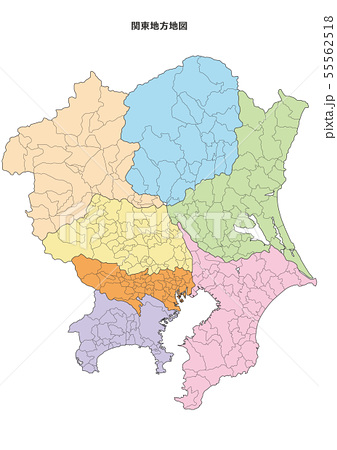 100 関東 地図 イラスト 興味深い画像の多様性